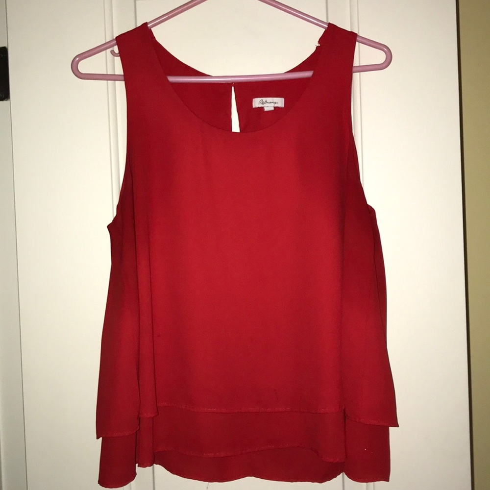 Red Blouse